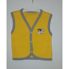 Köpek Baskılı Bebek Yelek