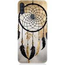 Samsung Galaxy M11 Uyumlu Tüylü Düşlerin Tuzağı  Desenli Silikon Kılıf