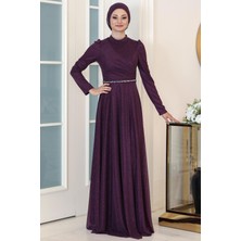 Işıl Abiye Mor SN46