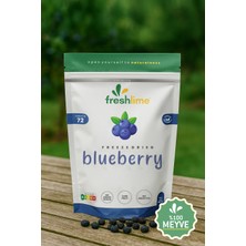 Freshlime Yaban Mersini Kuru Meyve Cipsi - Dondurularak Kurutulmuş Freeze Dried Çıtır Yaban Mersini