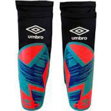 Umbro Shin Guard Tekmelik Çoraplı 21035U - Pembe-Mavi - M