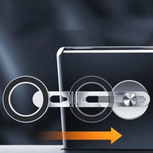 Jmary Mh-80 Oynar Başlıklı Düz Zemin Araç Telefon Tutucu Gümüş