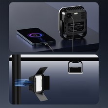 Jmary FM-328RGB Ayarlanabilir Ayaklı Askı Aparatlı LED Panel Aydınlatma Işığı 30W Siyah