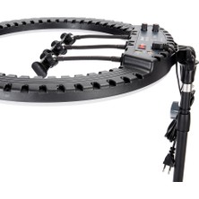 Jmary FM-21R Uzaktan Kumandalı 52CM Işıklı Telefon Tutucu Ring Light Siyah