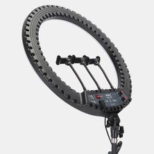 Jmary FM-21R Uzaktan Kumandalı 52CM Işıklı Telefon Tutucu Ring Light Siyah