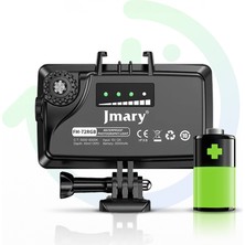 Jmary FM-72RGB Ipx8 Sertifikalı Rgb Su Altı Kamera Işığı Siyah