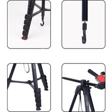 Jmary KP-2209 360 Derece Dönebilen Başlıklı Tripod Siyah