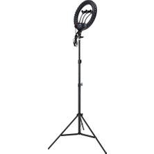 Jmary FM-14R Kumandalı 34CM Işıklı Telefon Tutucu Ring Light Siyah