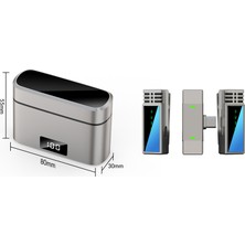 Jmary Mw-15 Type-C Portlu Canlı Yayın Kablosuz Yaka Mikrofonu Gri