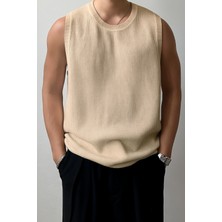 Erkek Bisiklet Yaka Oversize Süveter