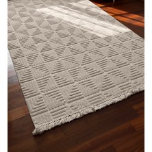 Soft Home Store Lisa Iskandinav Desenli Makine Halısı 1062-BEJ