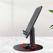 Jmary Mk-85 360 Derece Ayarlanabilir Çok Fonksiyonlu Macbook Notebook Standı Siyah