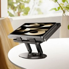 Jmary Mk-85 360 Derece Ayarlanabilir Çok Fonksiyonlu Macbook Notebook Standı Siyah