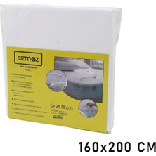 Çift Kişilik  Yatak Koruyucu  Sıvı Geçirmez  Alez  160X200CM   Hava Alır   Antibakteriyel   Antialerjik (4887)