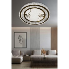 Miralux Taşlı Plafonyer LED Avize