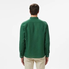Lacoste Slim Fit Keten Gömlek