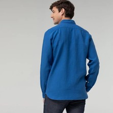 Lacoste Slim Fit Keten Gömlek