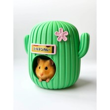 Kilit Kapaklı Kaktüs Model Hamster Yuvasi