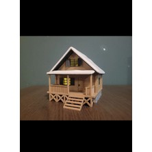 1/70 Ölçek Yayla Evi Maket