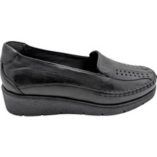 Napa - 011 | Kadın Yumuşak Tabanlı Anne Ayakkabısı - Siyah - 37