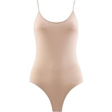 Blackspade Essential İnce Askılı Ten Çıtçıtlı Body 1980