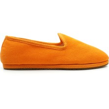 Turuncu Koton Kumaş Barefoot Slipper
