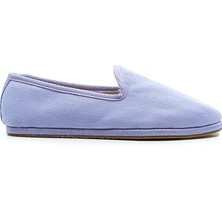 Leylak Rengi Koton Kumaş Barefoot Slipper