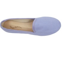 Leylak Rengi Koton Kumaş Barefoot Slipper