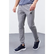 Tommy Life 84343 Cep Fermuarlı Gri Melanj Erkek Eşofman ALTI-84343