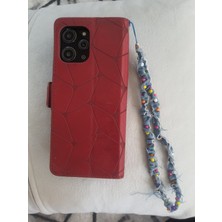 El Yapımı Boncuklu Jean Telefon Askısı – Inci Boncuklu – Hediyelik Bileklik Askı