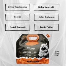 Candy Paws Kedi Kumu Aktif Karbon 10L Yeni Nesil Ambalaj