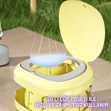 Katlanabilir Bebek Tuvaleti  Taşınabilir Çocuk Lazımlık Tuvalet Eğitici Hijyenik Seyahat Için Uygun