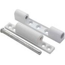 Düz Metal Beyaz Metal 75MM Pvc Pencere Menteşe (2818)