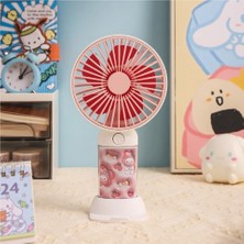 Ayaklı Şarjlı Mini Fan Vantilatör Bebek Arabası Ofis Çalışma Masası Serinletici