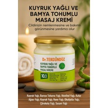 Dr. Tekgündüz Doğal Masaj Kremi 210  ml Kuyruk Yağı &  Bamya Tohumu