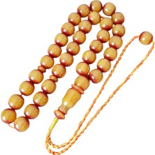 Osmanlı Benzetme Sıkma Kehribar Tesbih LT1219