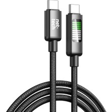 Nettech NT-DC41 30W Plastik 100 cm Type-C To Lightning Şarj ve Data Kablosu