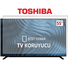 Best Ekran Toshiba 55QV2363DT Tv Ekran Koruyucu - Toshiba 55" Inç 139 Ekran 4K Ultra Hd Smart QLED Tv Ekran Koruyucu