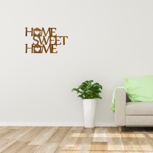 "home Sweet Home" Yazılı Ahşap Kapı Veya Duvar Süsü Dekor, Dekoratif Ev Hediyesi
