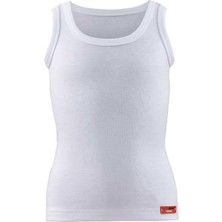 Blackspade 9264 Beyaz Unisex Çocuk Termal Atlet Standart Beden ile Konforlu Kullanım
