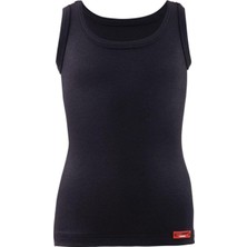 Blackspade Unisex Çocuk Termal Kalın Askı Atlet 2. Seviye Içlik Sıyah 9264 Kız Çocuk İçin