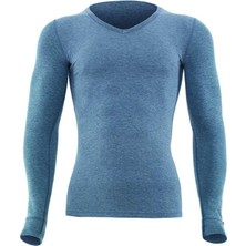 Erkek Gri Melanj 2. Seviye Termal T-Shirt 1257