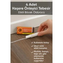 Noip 4 Adet Haşere Tebeşiri - Böcek Önleyici Tebeşir - Etkili Hamam Böceği ve Karınca Kovucu (483483)