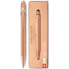 Caran D'ache 849 Metal Kutulu Tükenmez Kalem Brut Rose