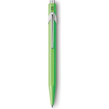 Caran Dache Metal Kutulu 849 Seri  Popline Collection Tükenmez Kalem Fluo Green