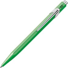 Caran Dache Metal Kutulu 849 Seri  Popline Collection Tükenmez Kalem Fluo Green