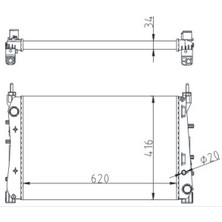 Radyatör Fıat Lınea 1.3 D 2007