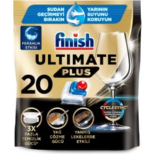 Finish Ultimate Plus Hepsi 1 Arada 20 Tablet 244 G