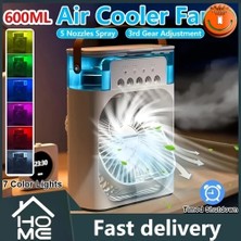Taşınabilir Vantilatör Su Soğutmalı Masaüstü USB Fan