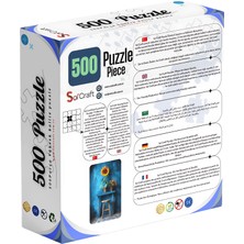 Soi Craft 500 Parça Puzzle Ayçiçeği ve Papatya Sanatsal